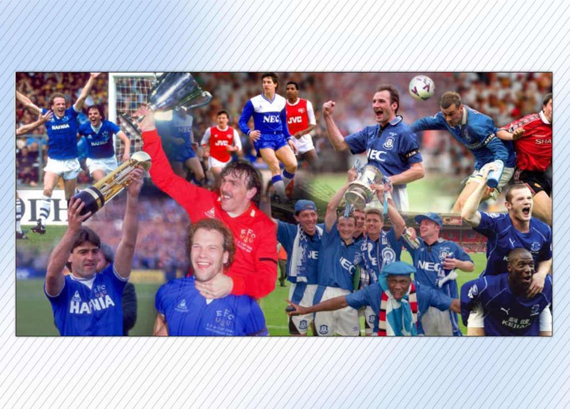 Everton FC Study Support Centre 'Extra Time' - classroom graphics for the centenary
